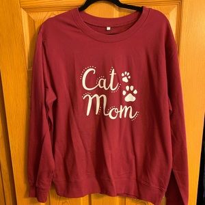 Long sleeve crew neck sweater